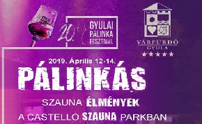 Április 12-13-14-én pálinkás szaunaélményekkel várjuk vendégeinket a Szaunaparkban!