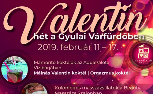 Valentin hét a Gyulai Várfürdőben!
