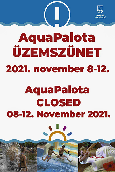 AquaPalota_uzemszunet