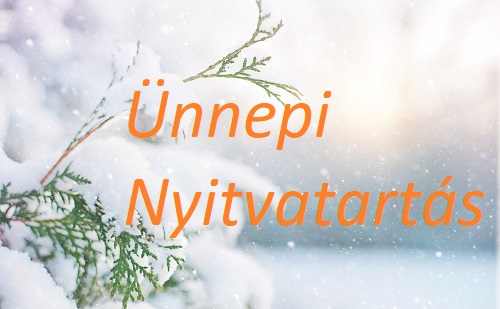 Ünnepi nyitvatartás 2021. év vége